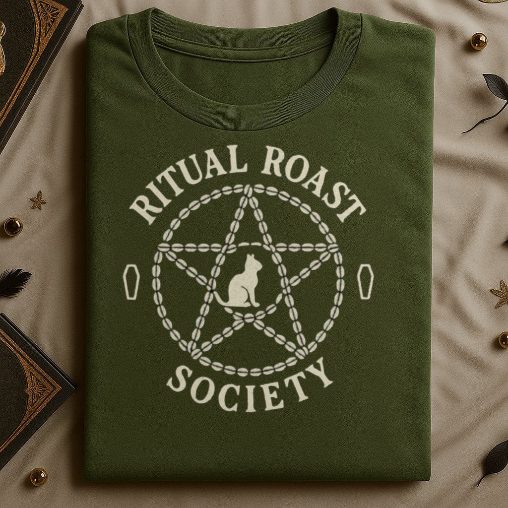 Ritual Roast Society Green Pentagram T-shirt product