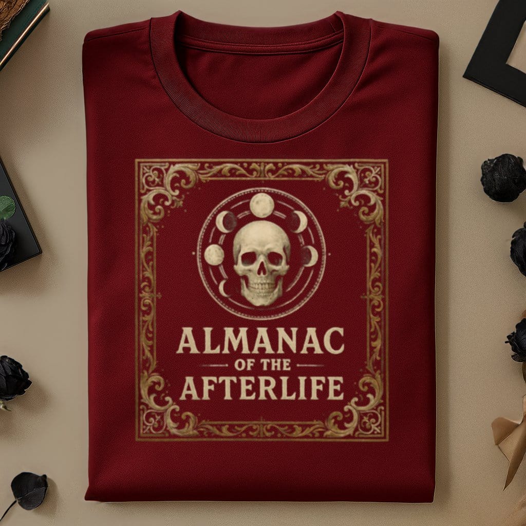 Almanac of the Afterlife Skull Shirt product type