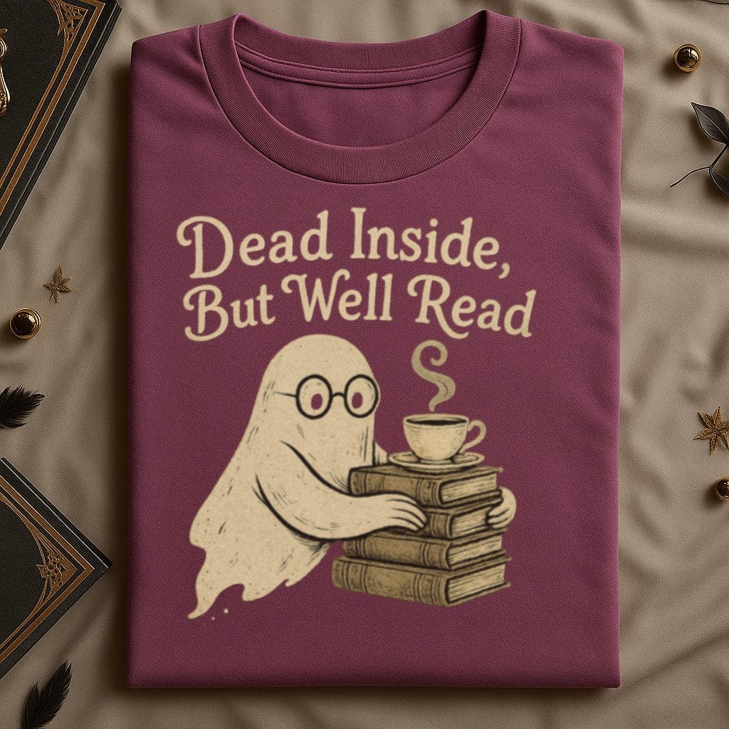 Dead Inside But Well Read Graphic Tee product type