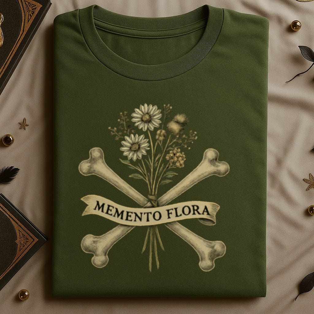 Memento Flora Bones Floral Graphic Tee Shirt product
