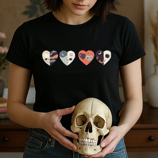 Valentine Skull Heart-2-library