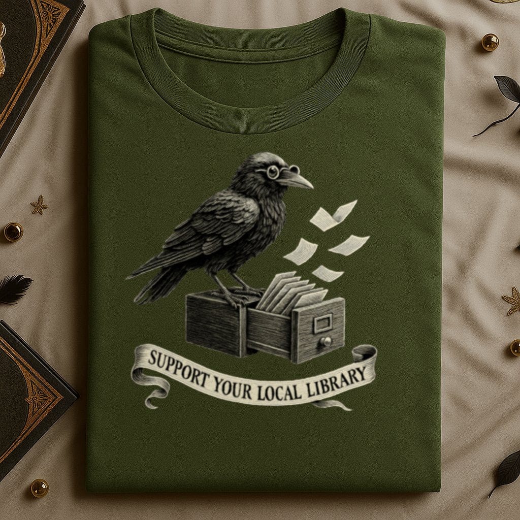 Support Your Local Library Graphic T-shirt product type