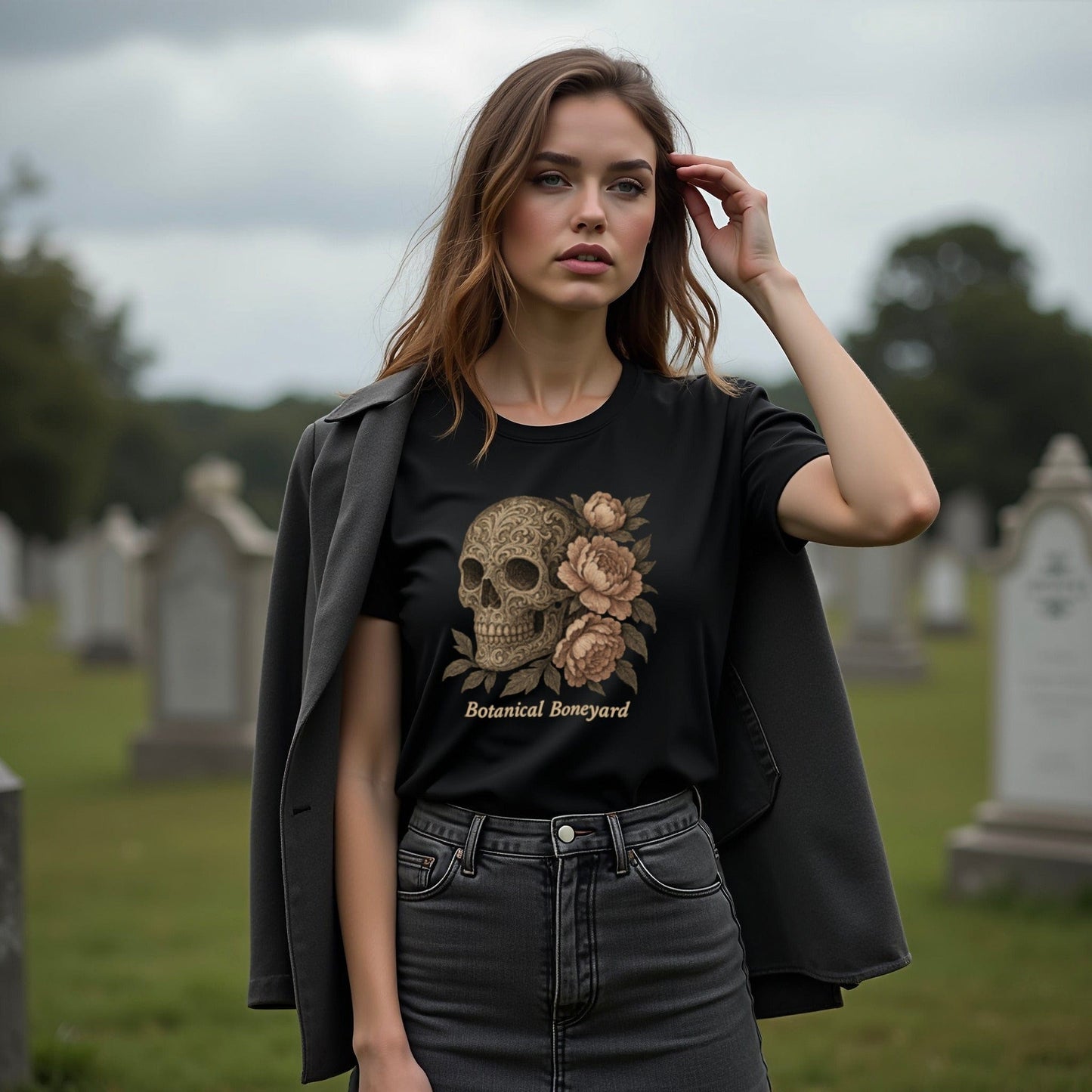 Botanical Boneyard Graphic Tee T-Shirt product