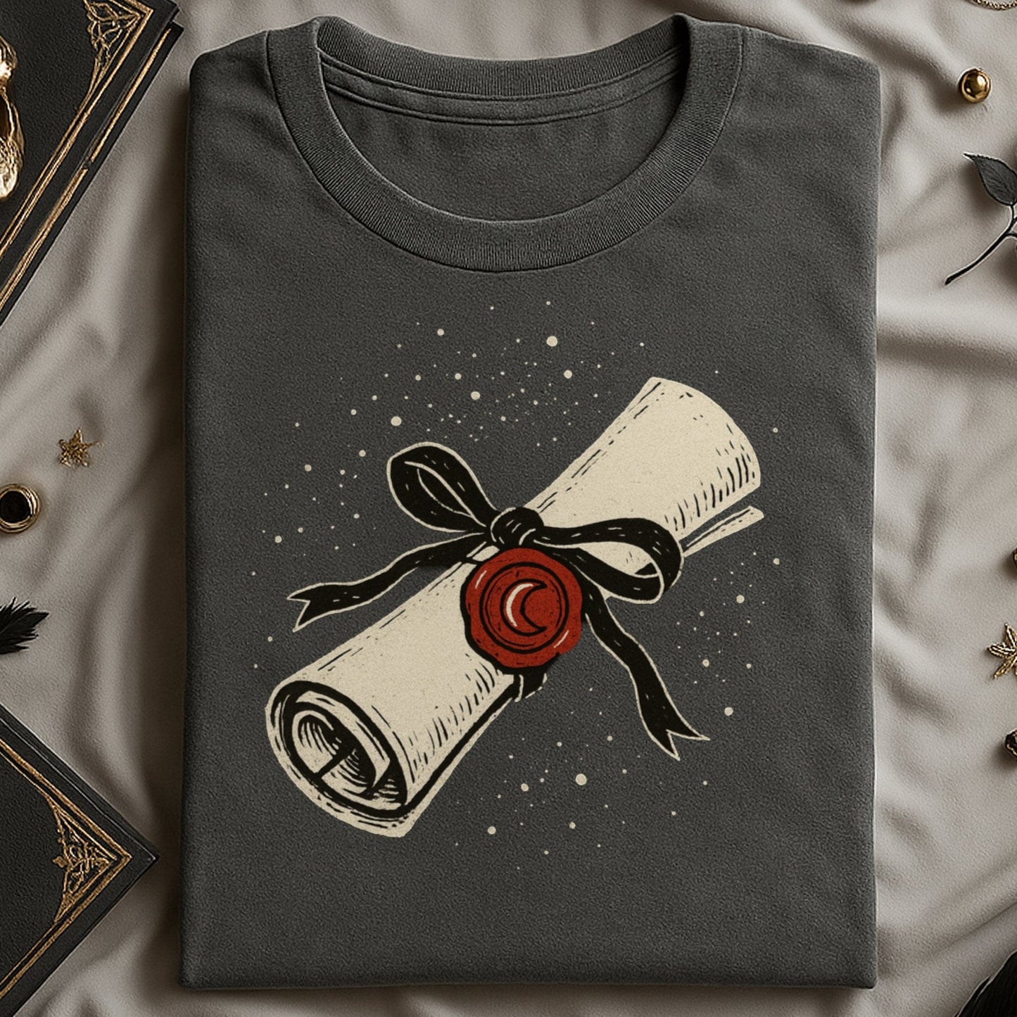 Vintage Scroll Design Printed on Classic Shirt product