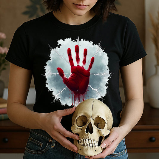 Bloodied Handprint-2-library