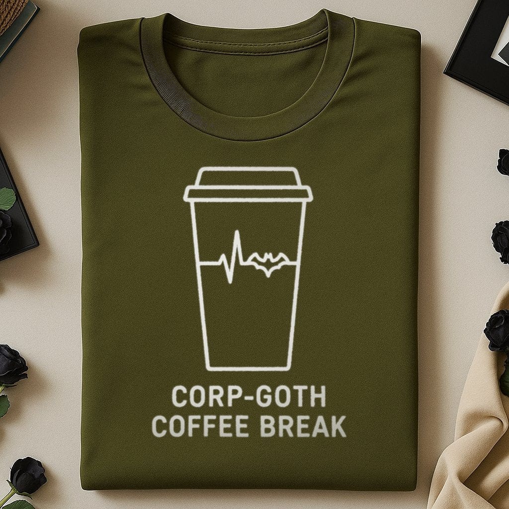 Corp-Goth Coffee Break Graphic Tee product