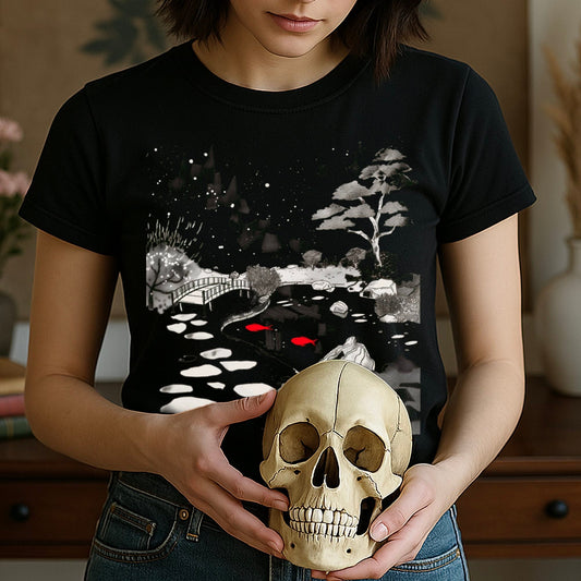 Starry Night Pond-2-library