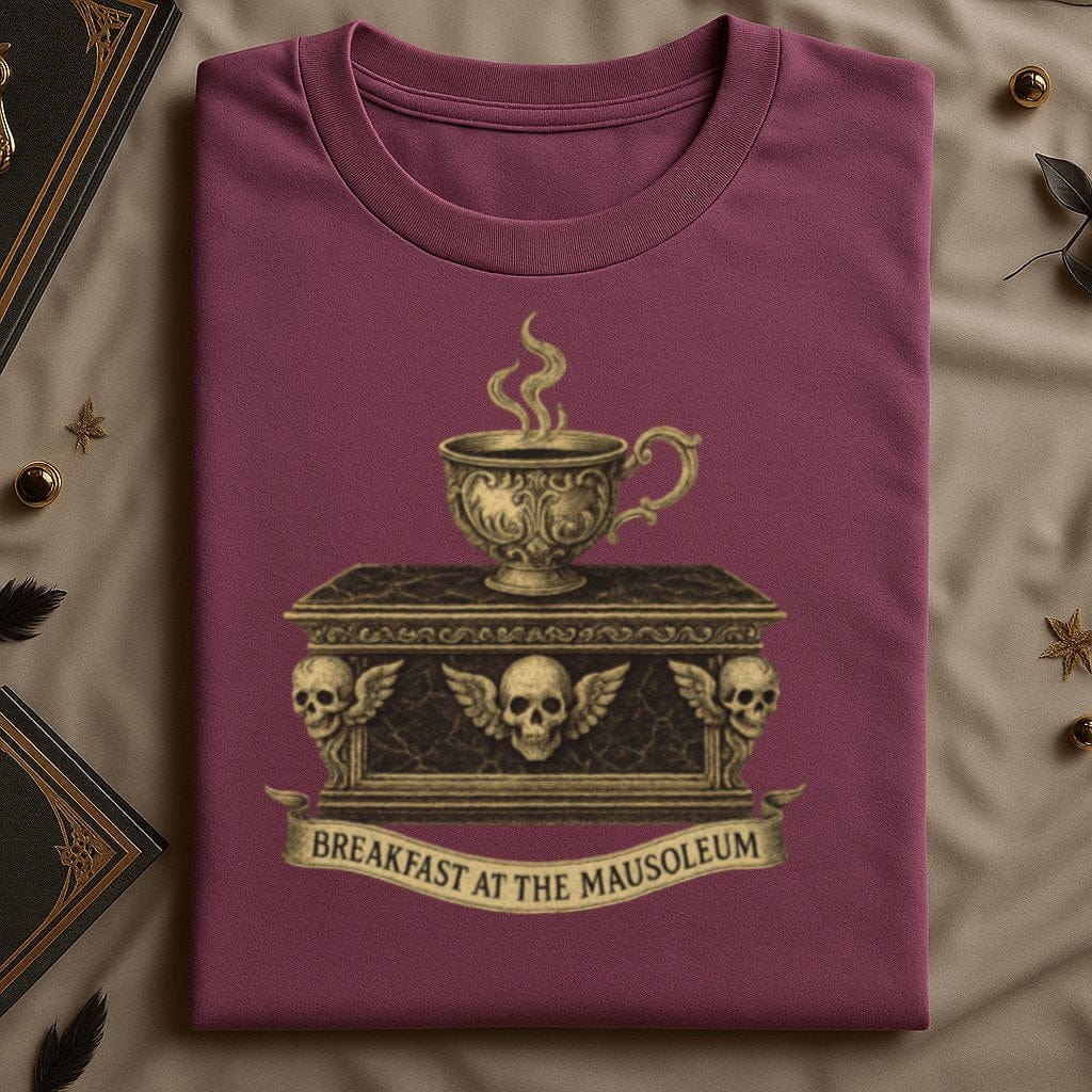 Breakfast at the Mausoleum Graphic Tee product