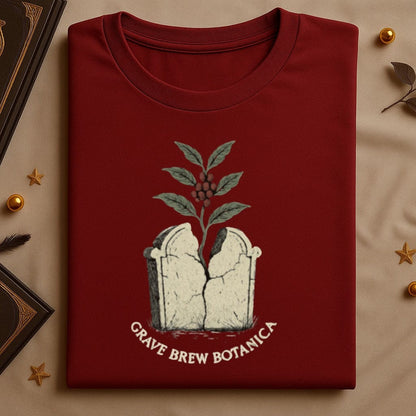 Grave Brew Botanica Design Cotton T-Shirt product