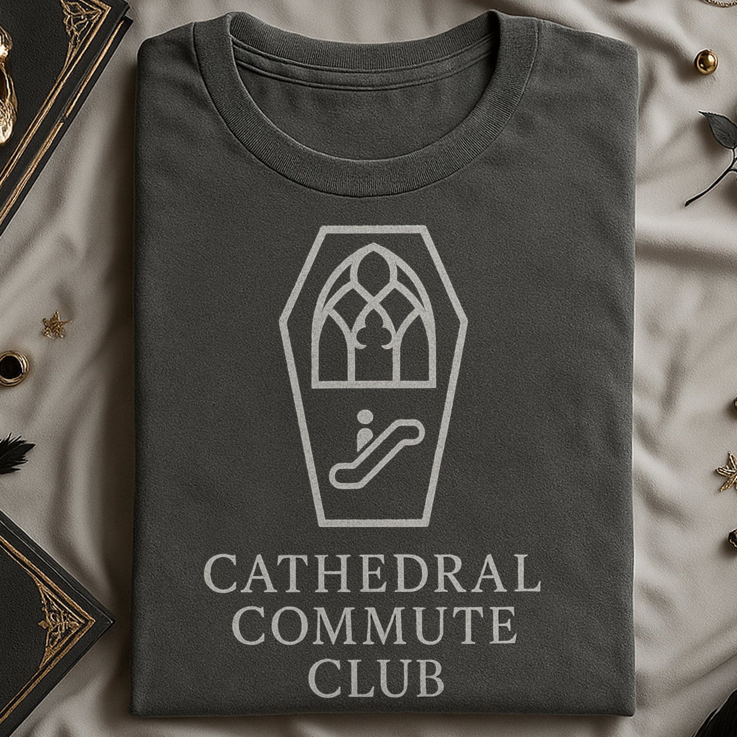 Cathedral Commute Club Graphic T-Shirt product type