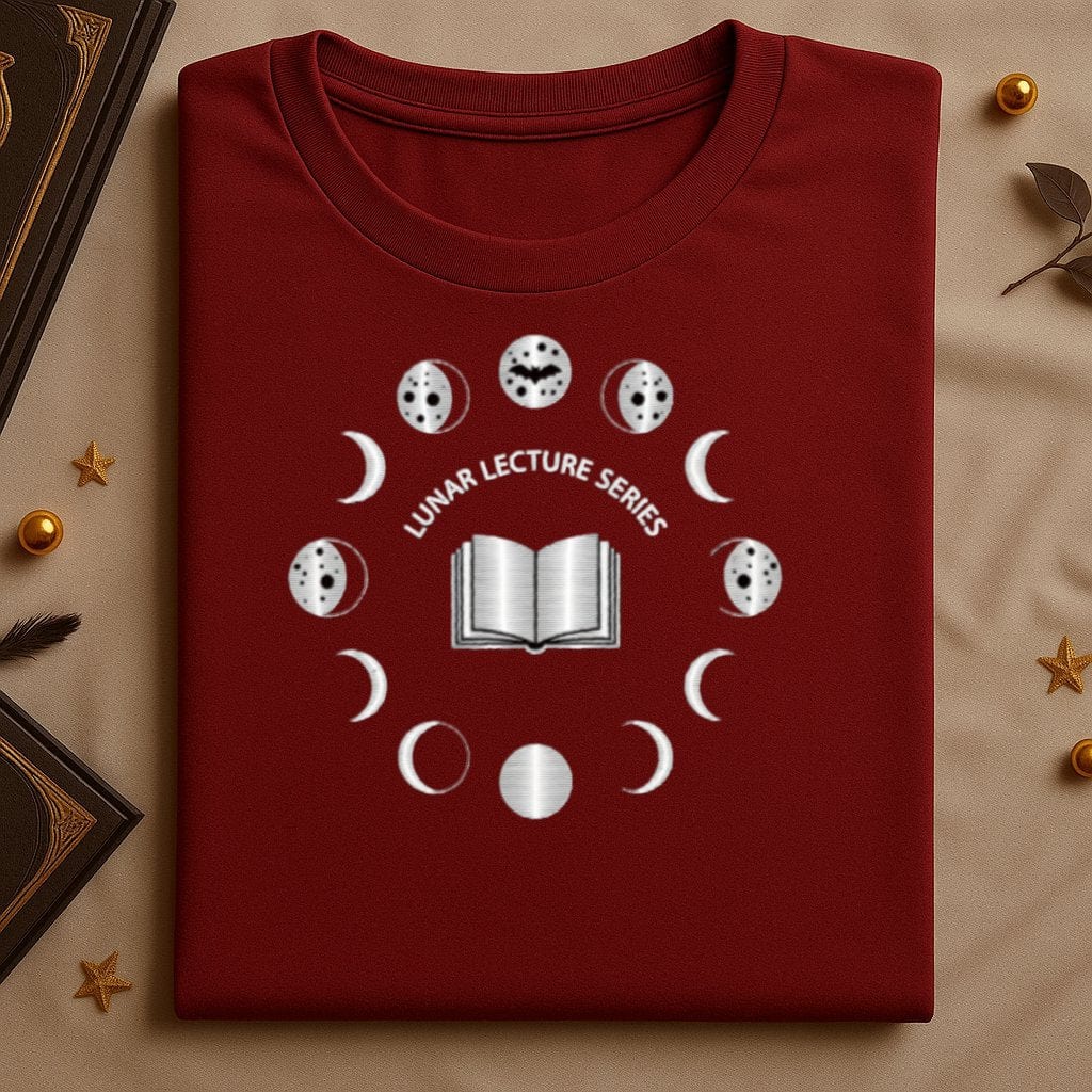 Lunar Lecture Series Moon Phases Graphic T-Shirt product type