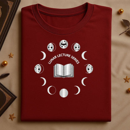 Lunar Lecture Series Moon Phases Graphic T-Shirt product type