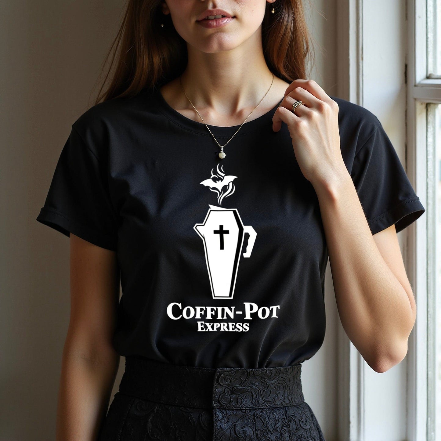 Coffin Pot Express Graphic Tee Stylish product type