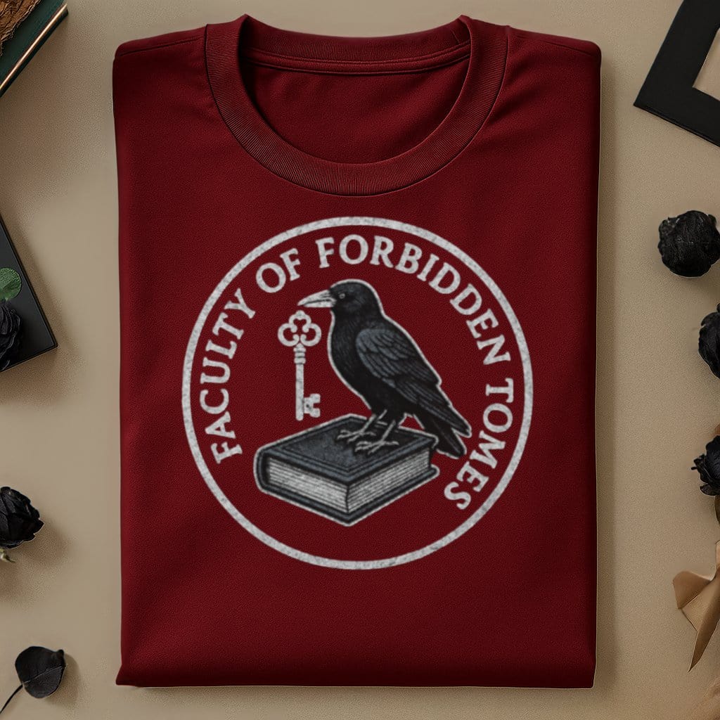 Faculty of Forbidden Tomes Custom Graphic Shirt Product