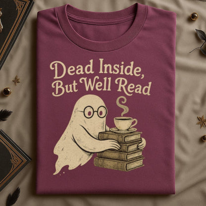 Dead Inside But Well Read Graphic Tee product type