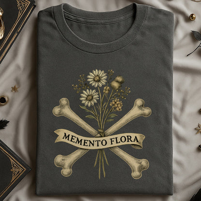 Memento Flora Graphic Tee Shirt Unique Fashion Product