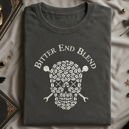 Bitter End Blend Skull Graphic Tee Shirt product type