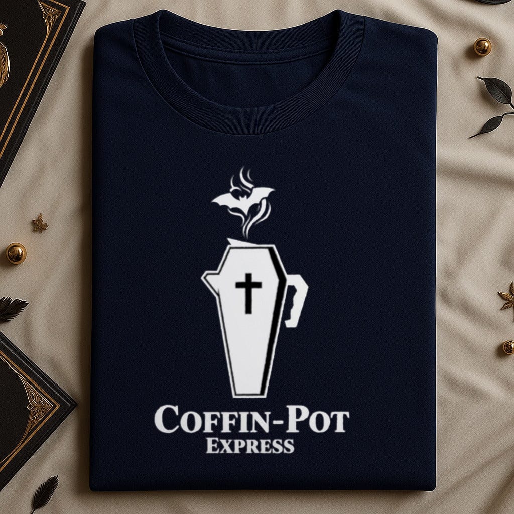 Coffin-Pot Express Halloween themed shirt product