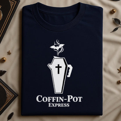 Coffin-Pot Express Halloween themed shirt product
