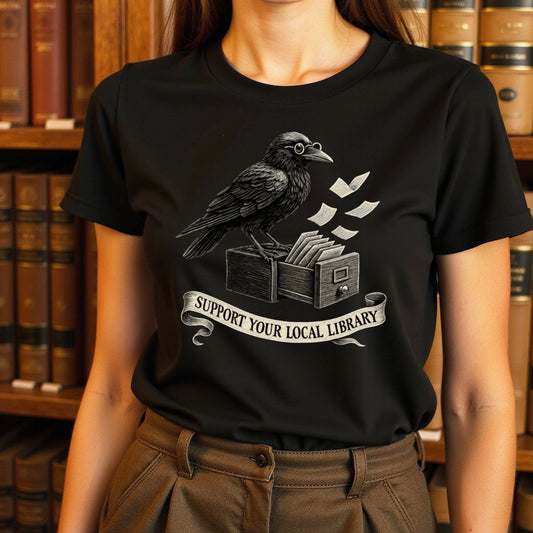 Support Your Local Library Graphic T-shirt product