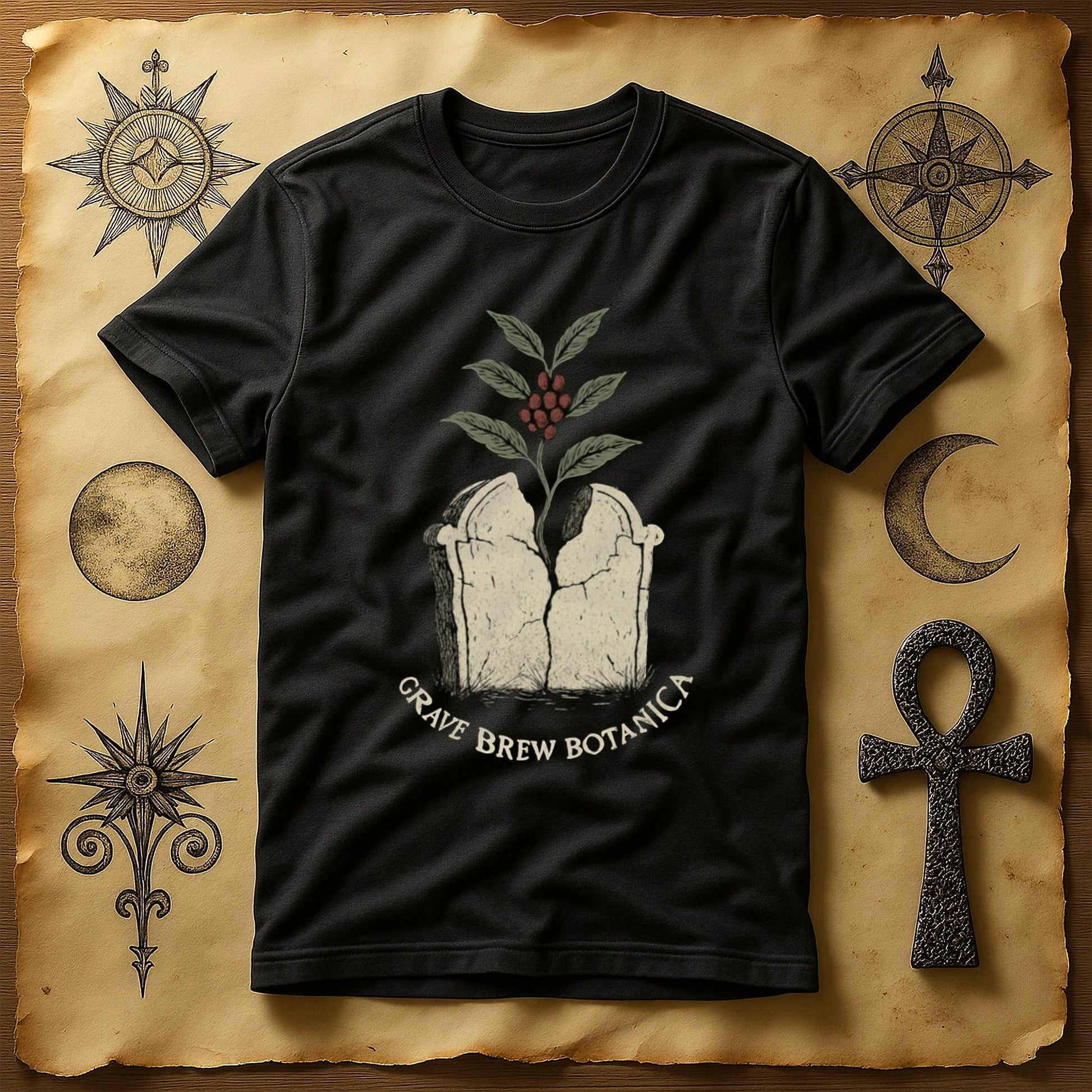 Grave Brew Botanica Graphic Tee product
