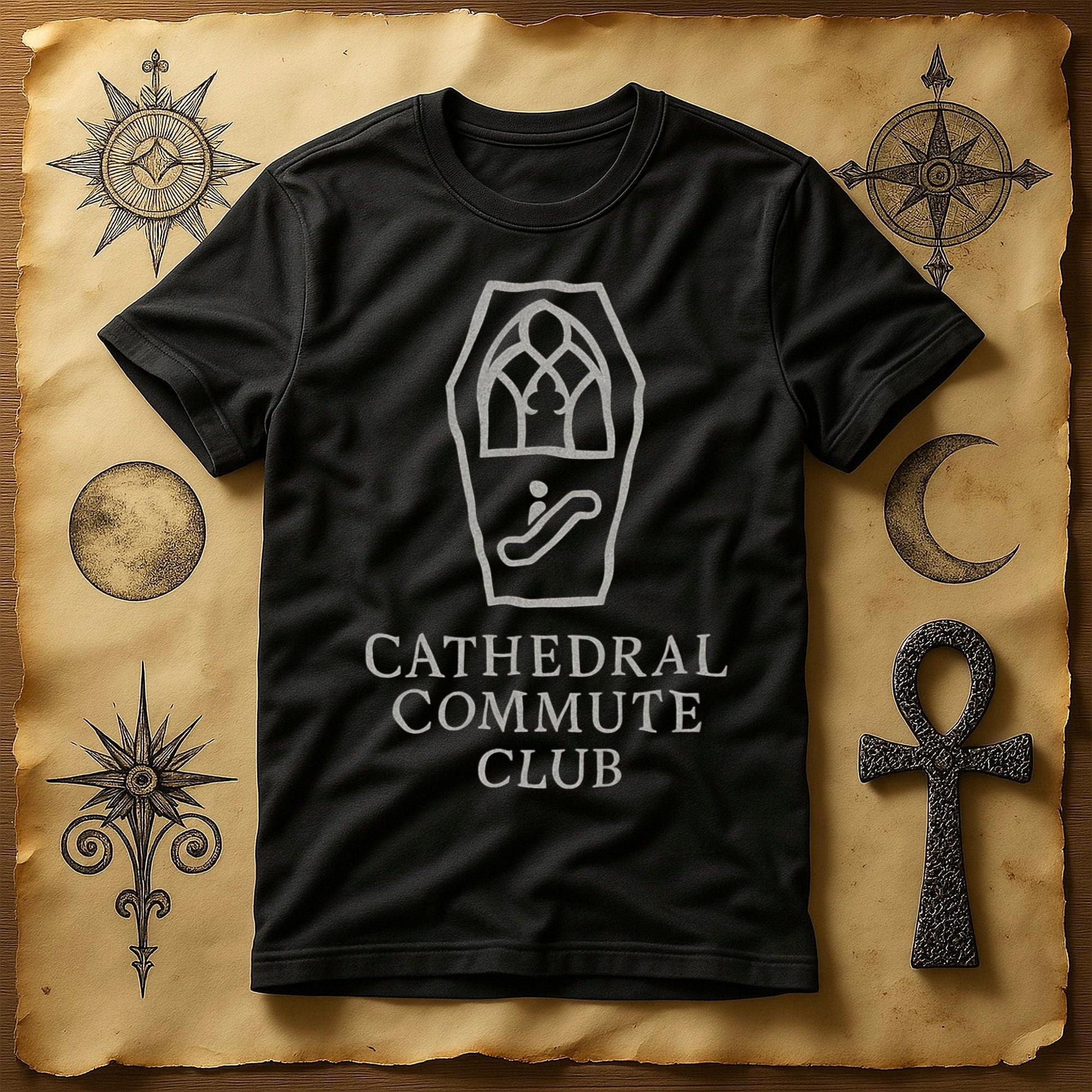 Cathedral Commute Club Graphic T-shirt product