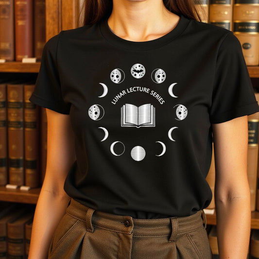 Lunar Lecture Series Phases Moon Graphic Tee product