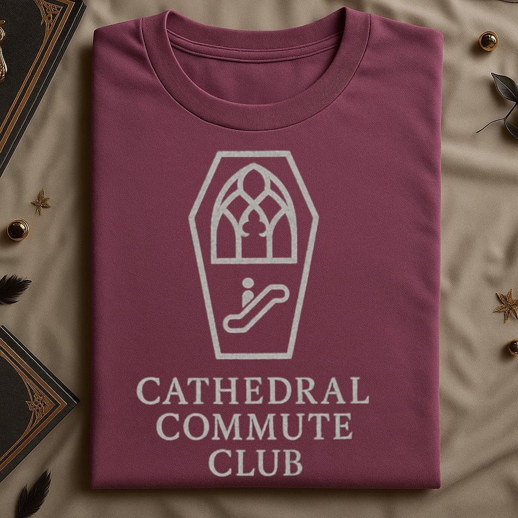Cathedral Commute Club Design Graphic product