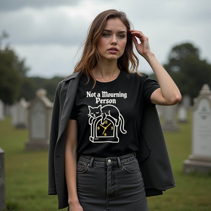 Not a Mourning Person Graphic T-Shirt product type