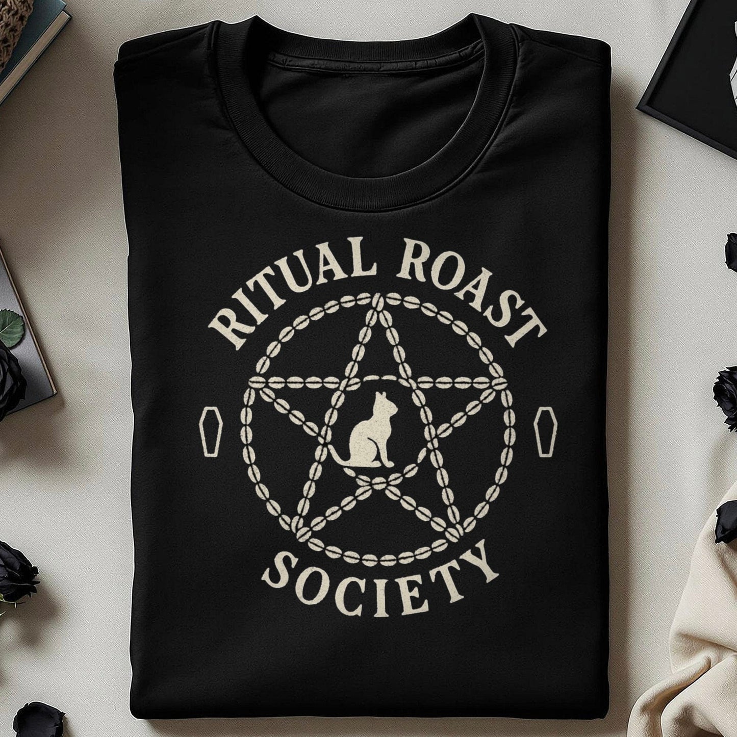 Ritual Roast Society Pentagram Design Shirt product