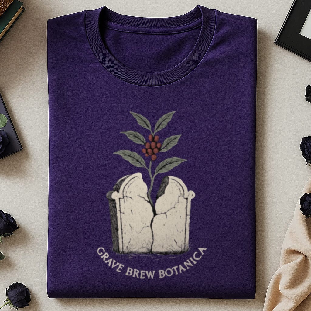 Grave Brew Botanica Design Printed T-shirt product