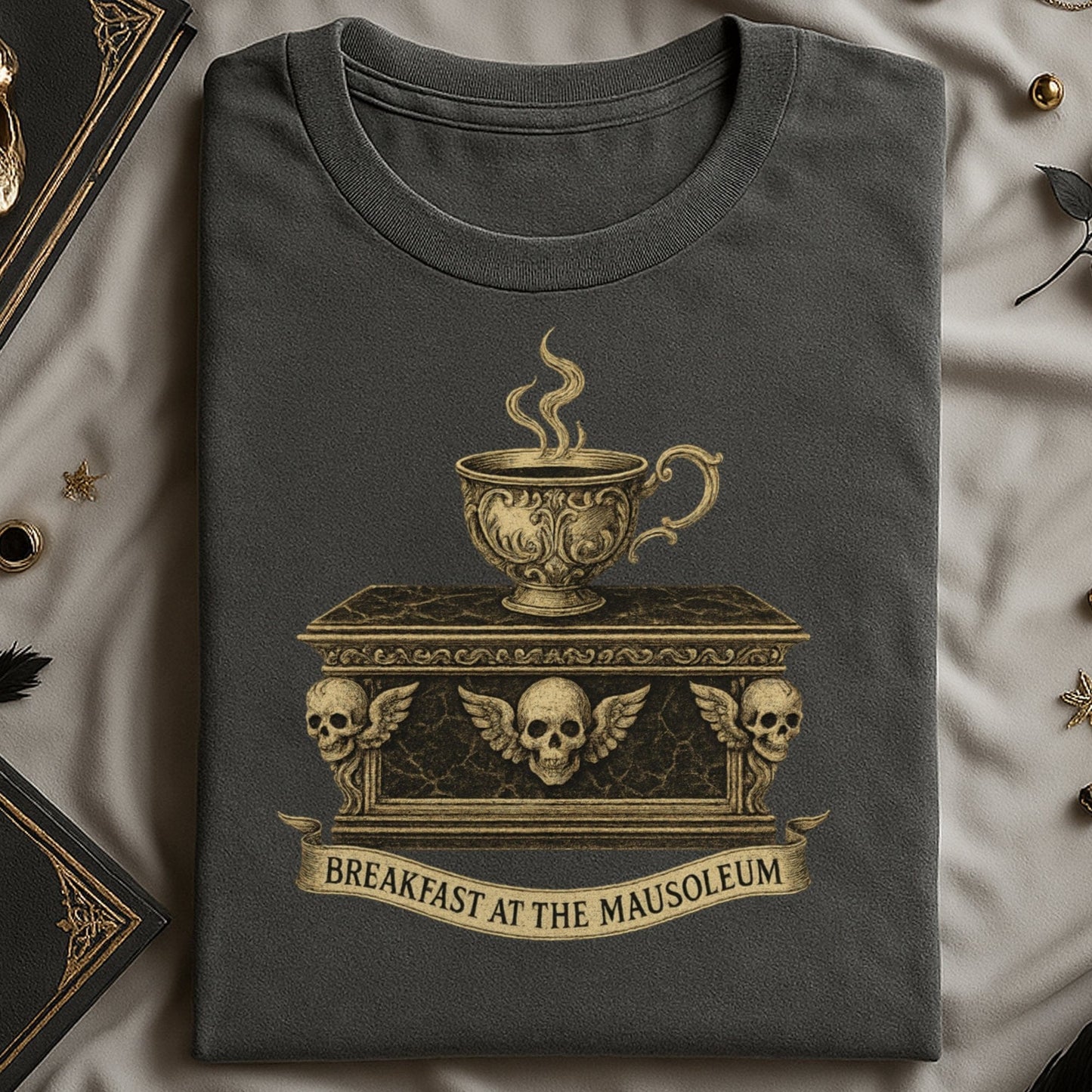 Breakfast At The Mausoleum Graphic T-Shirt product type
