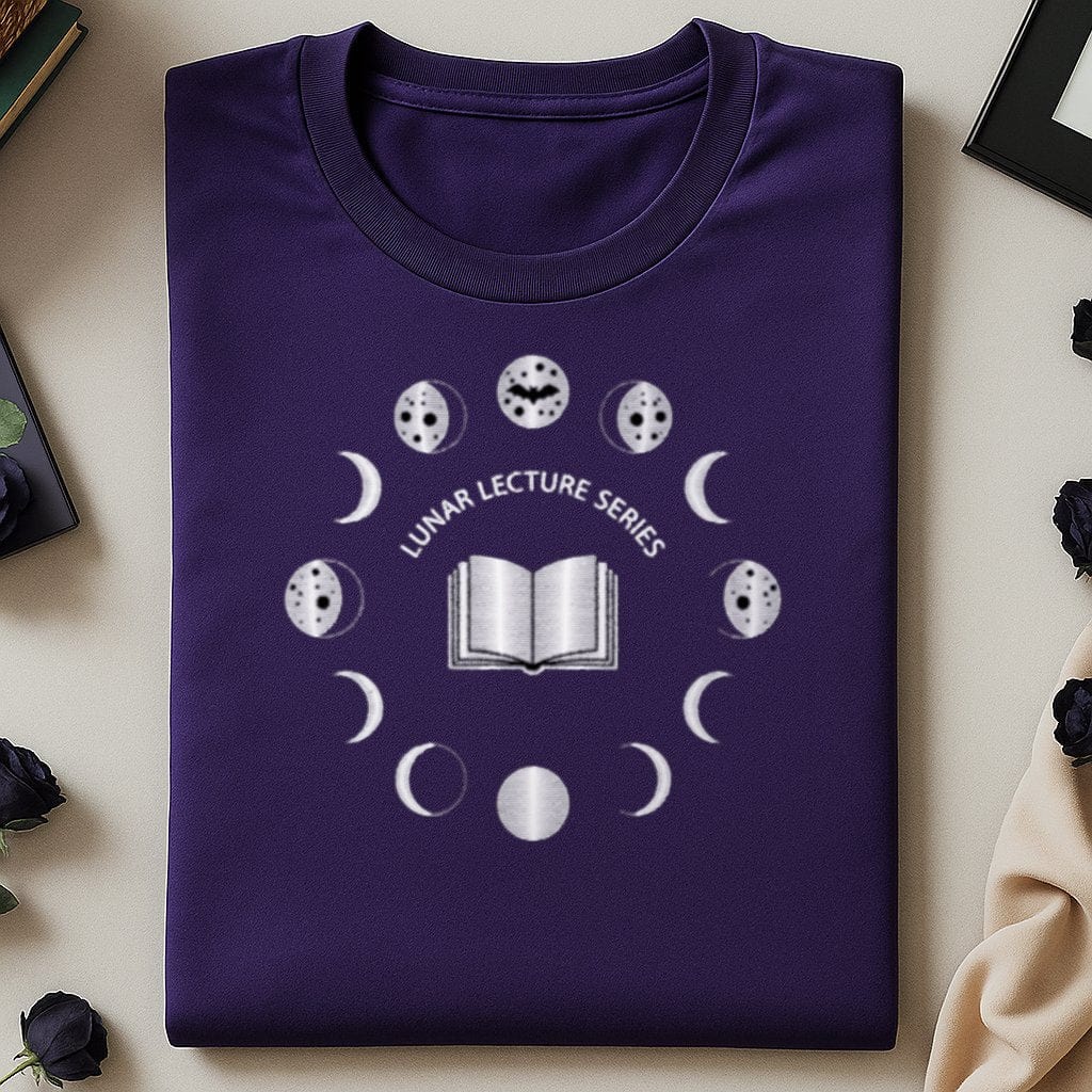 Lunar Lecture Series Moon Phases Design Shirt product