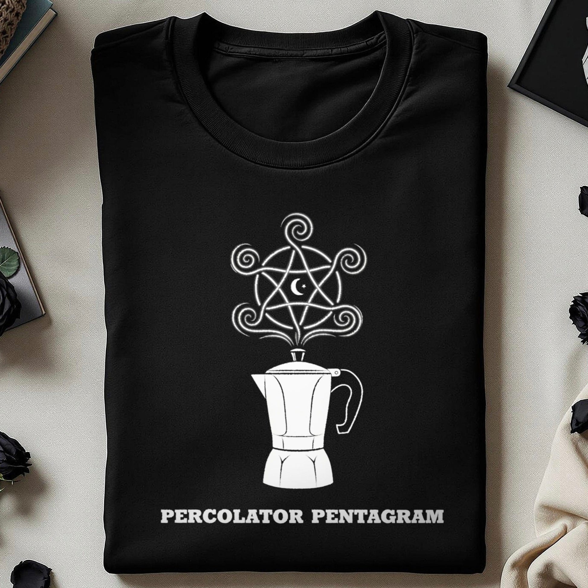 Percolator Pentagram Design Sweatshirt Product