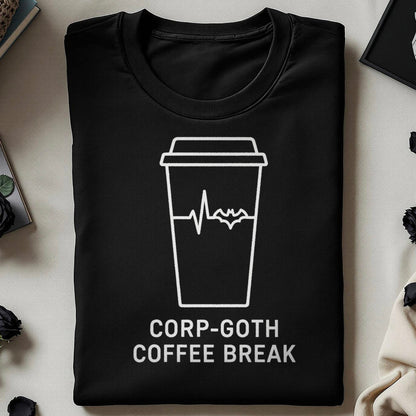 Corp-Goth Coffee Break Graphic T-shirt product type