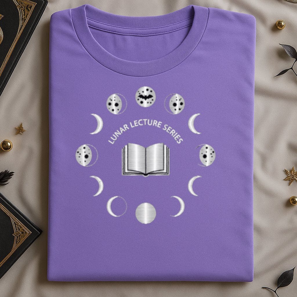 Lunar Lecture Series Moon Phases Graphic product