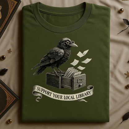 Support Your Local Library Graphic T-shirt product type