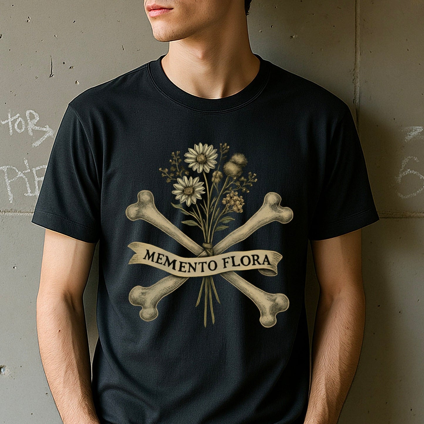 Memento Flora Graphic Tee with Unique Design product type
