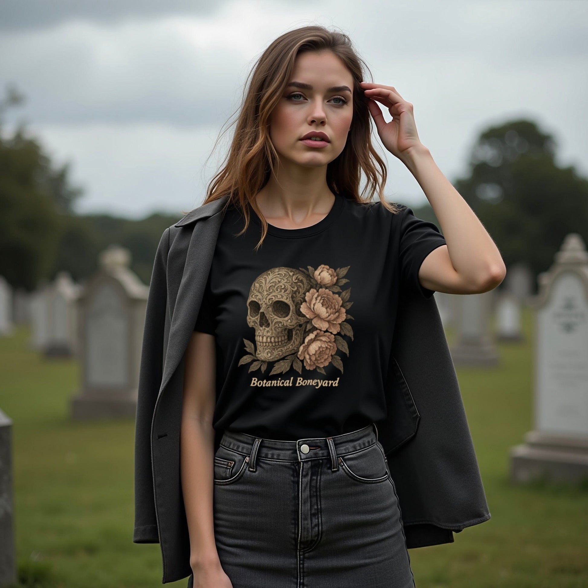 Botanical Boneyard Graphic Tee T-Shirt product