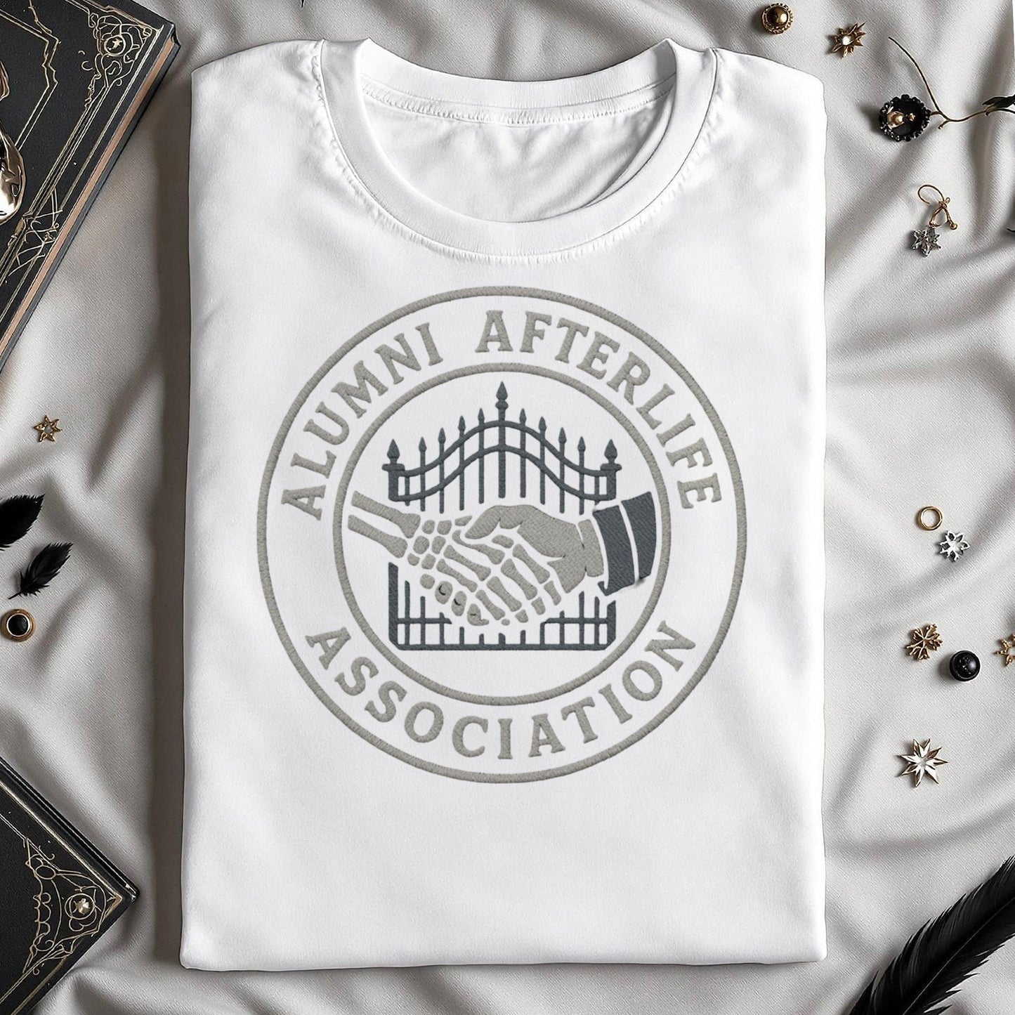 Alumni Afterlife Association Graphic T-shirt product type