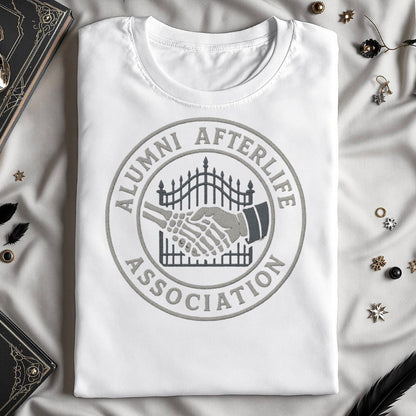 Alumni Afterlife Association Graphic T-shirt product type