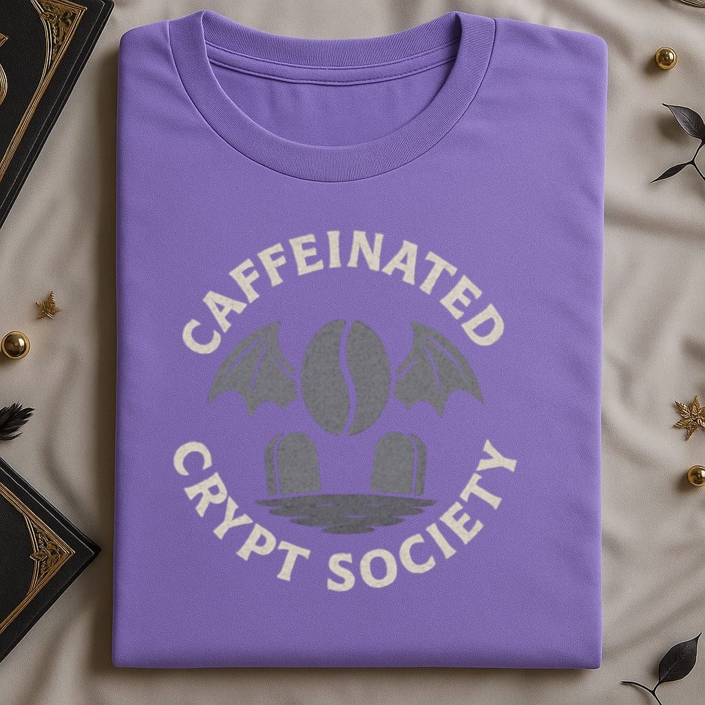 Caffeinated Crypt Society Graphic Tee product