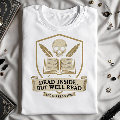 Dead Inside But Well Read Graphic T-shirt product