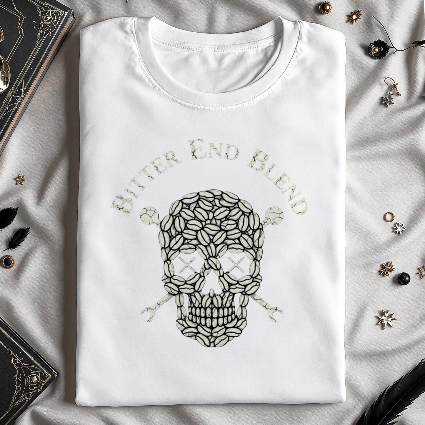 Bitter End Blend Skull Graphic Tee product type