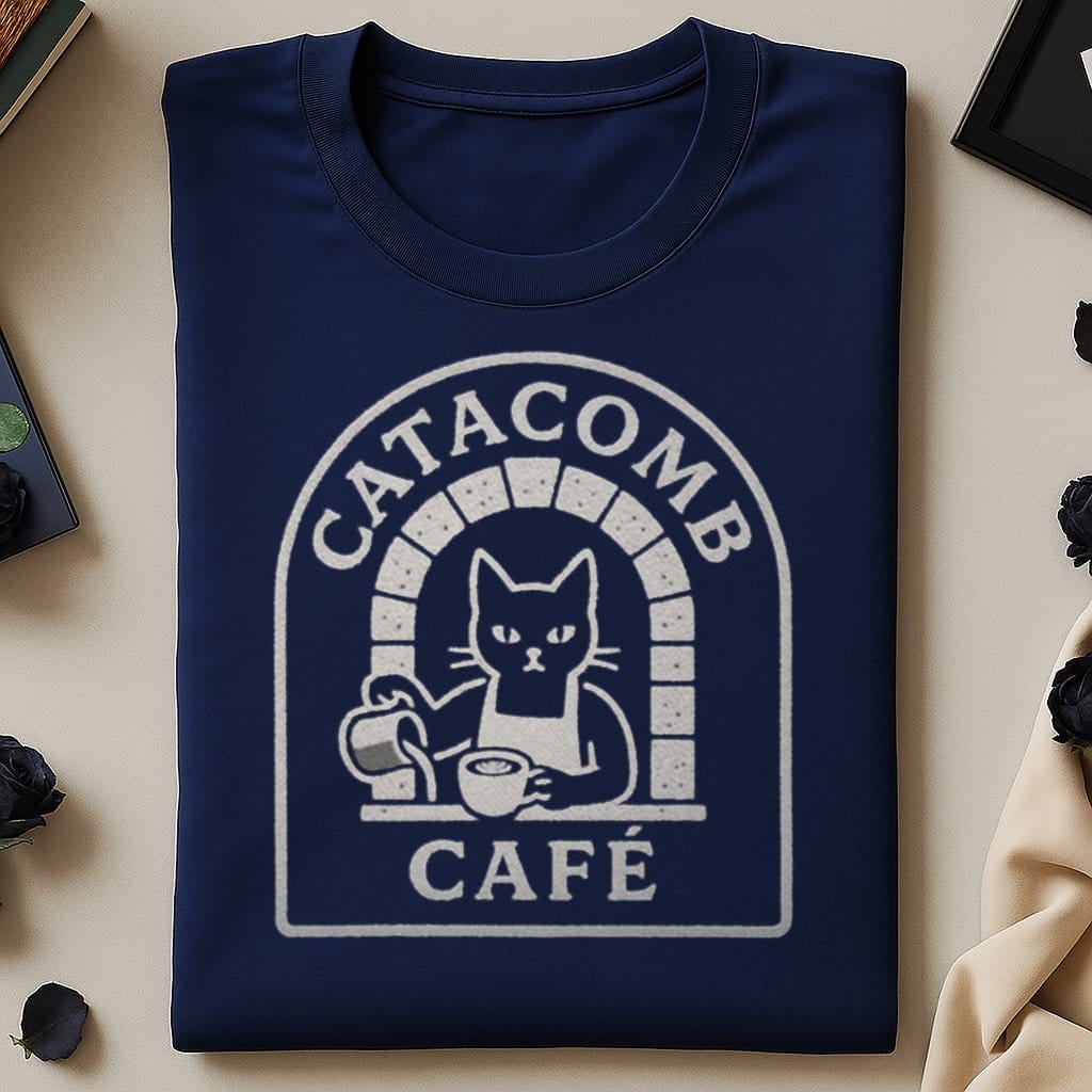 Catacomb Café Graphic Design T-shirt product type