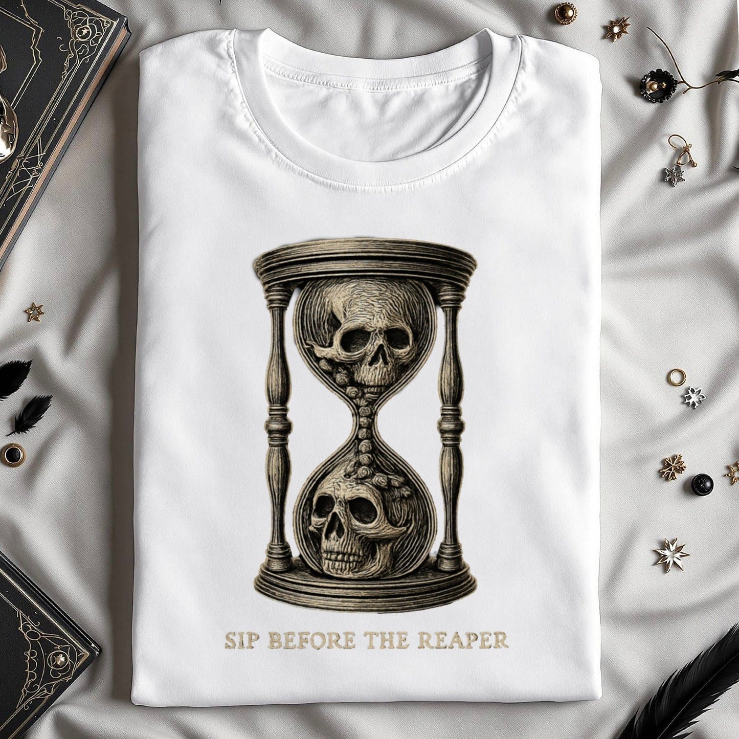 Sip Before The Reaper Graphic T-shirt product type