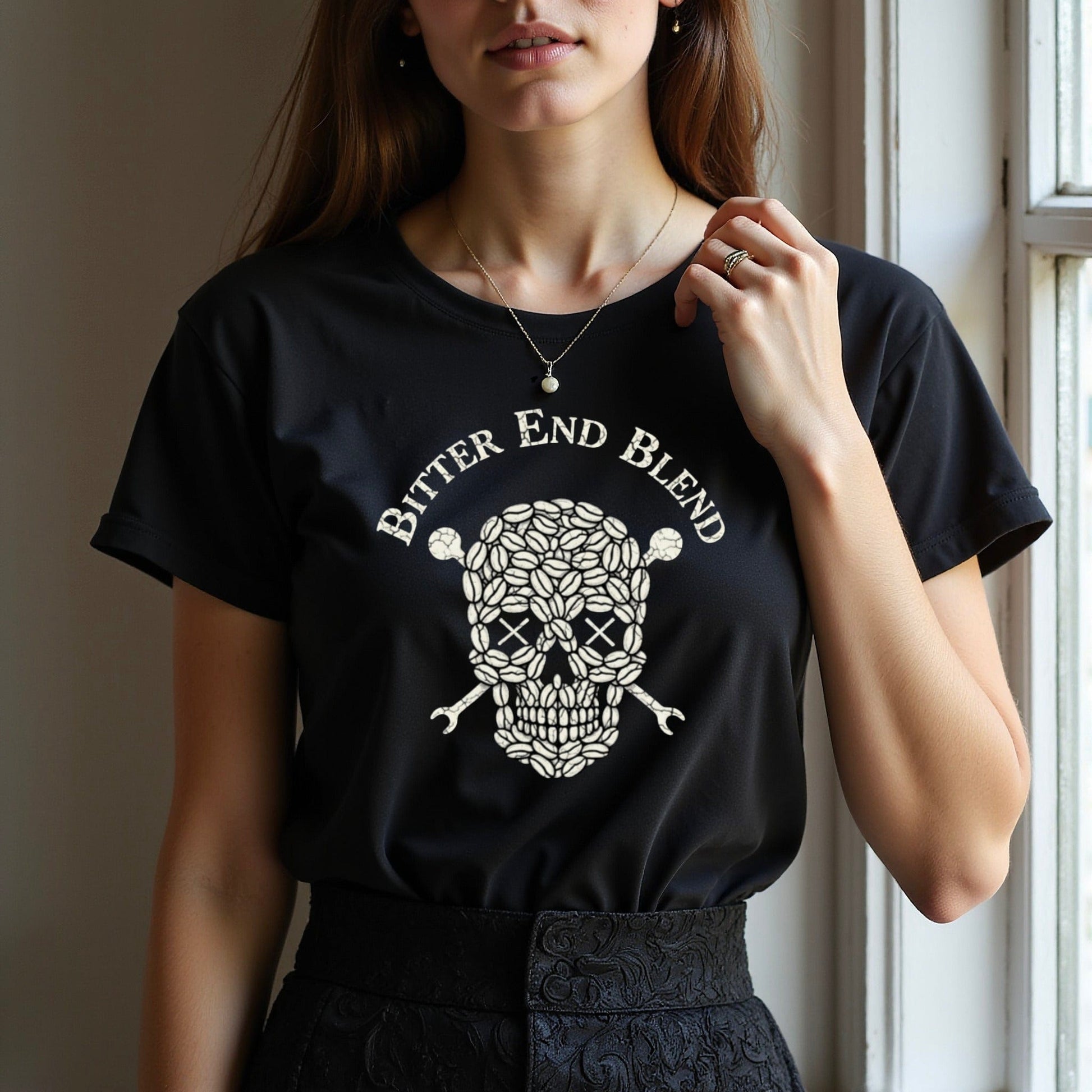 Bitter End Blend Skull Graphic T-Shirt product type