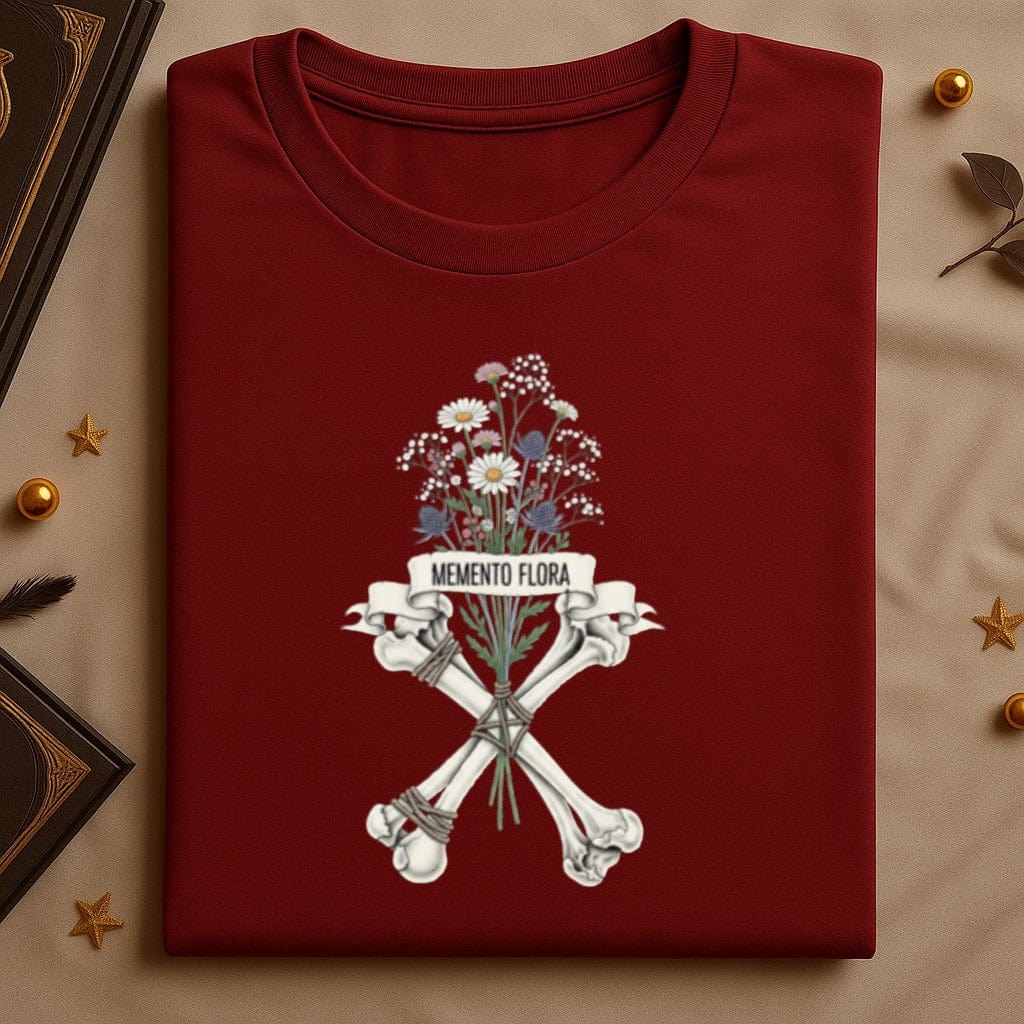Memento Flora Skeleton Bones Floral Art Shirt product