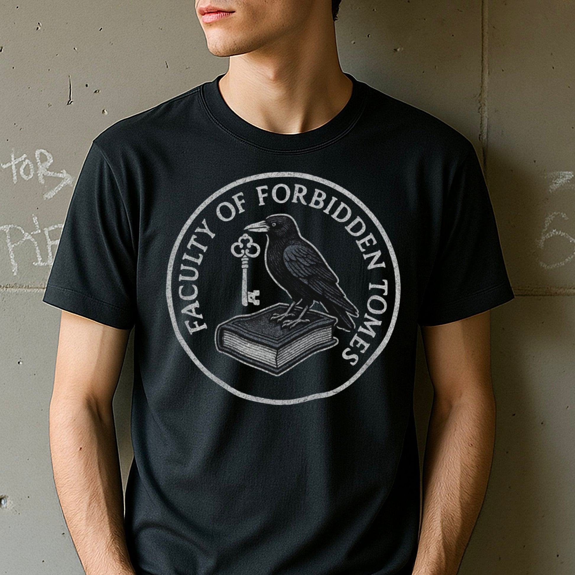 Faculty of Forbidden Tomes Graphic Tee for Men product