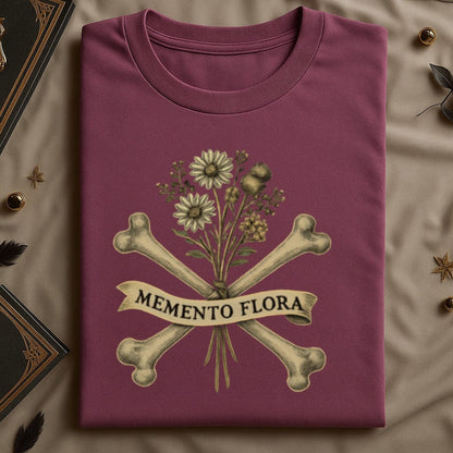 Memento Flora Crossed Bones Graphic T-Shirt product